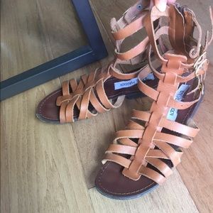 Steve Madden Brown Plato Gladiator Sandals Sz. 6